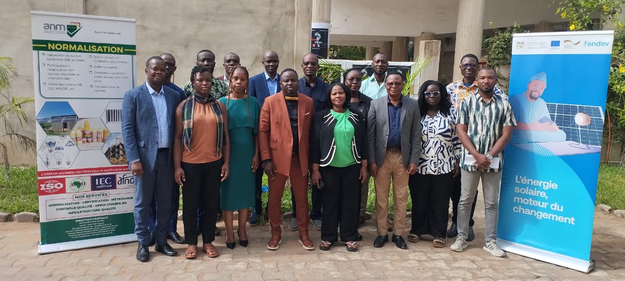 Énergie solaire au Bénin : vers l’homologation de douze normes nationales à Lokossa